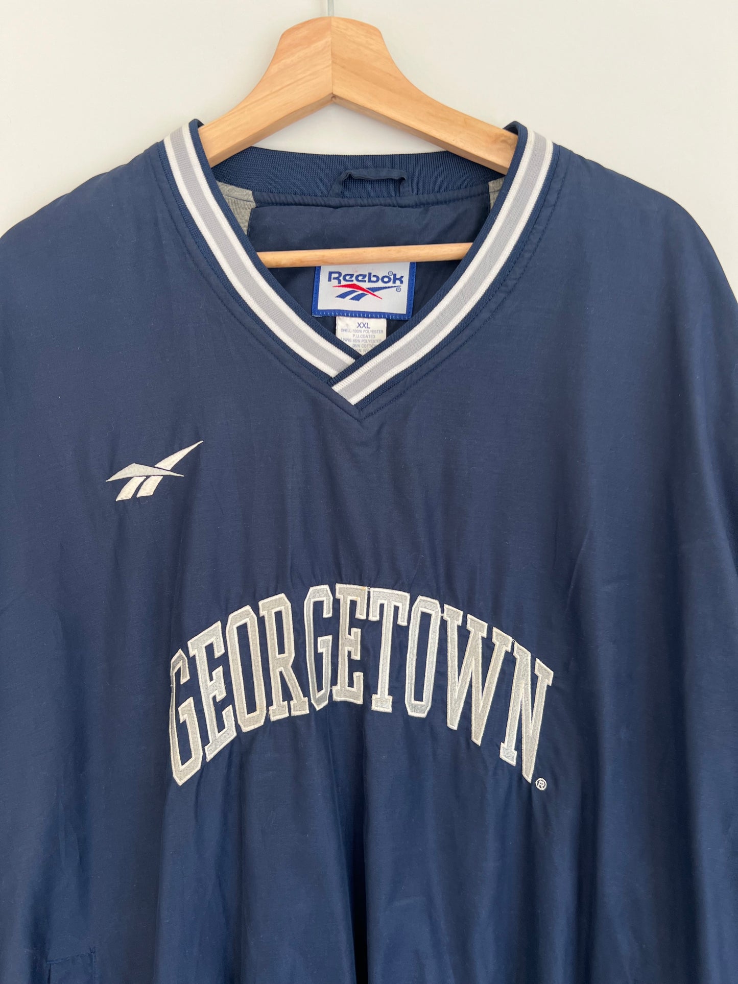 (XXL) Vintage Georgetown Hoyas Reebok Light Jacket