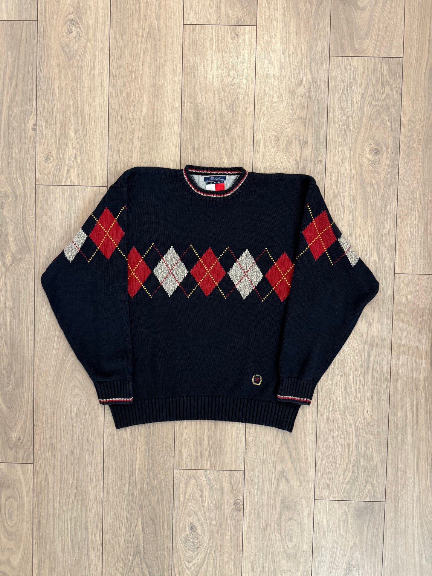(XL) 90s Tommy Hilfiger Knit Sweater