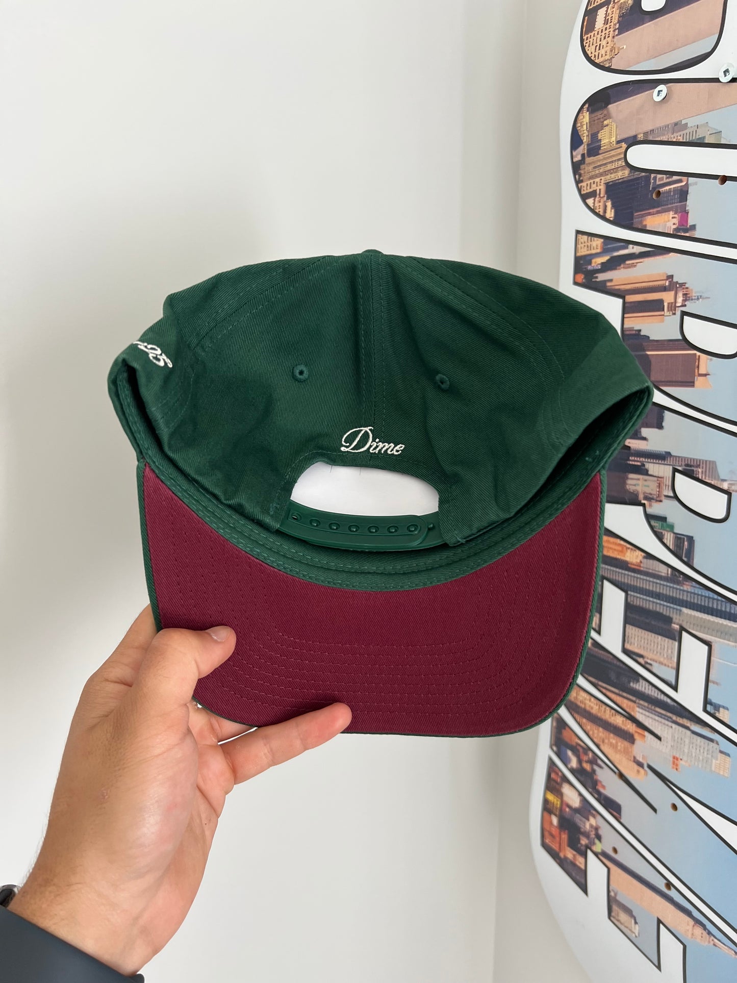 (O/S) Brand New Dime Green Cap