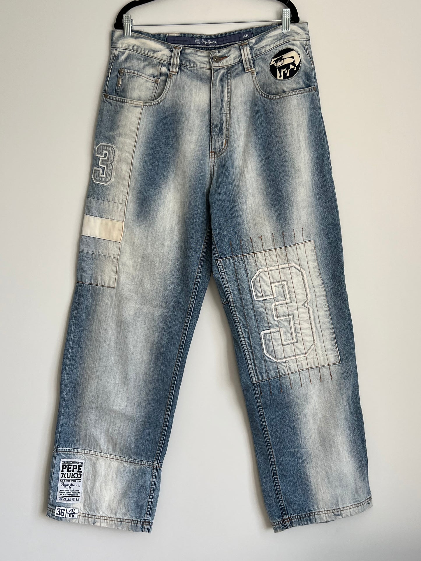 (36x33) Y2K Pepe Jeans Baggy Pants