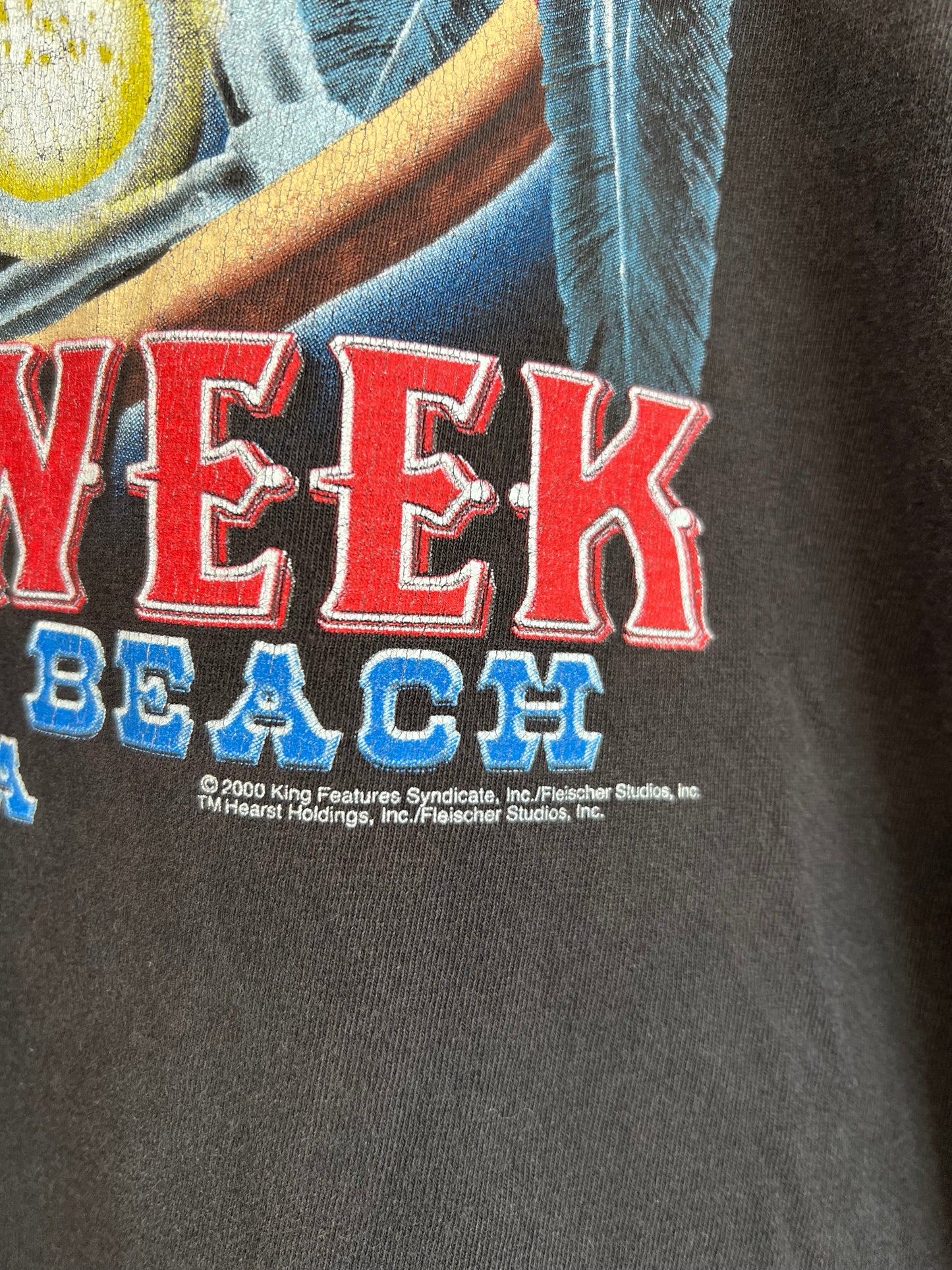(L) 2000s Betty Boop Bike Week Longsleeve T-Shirt