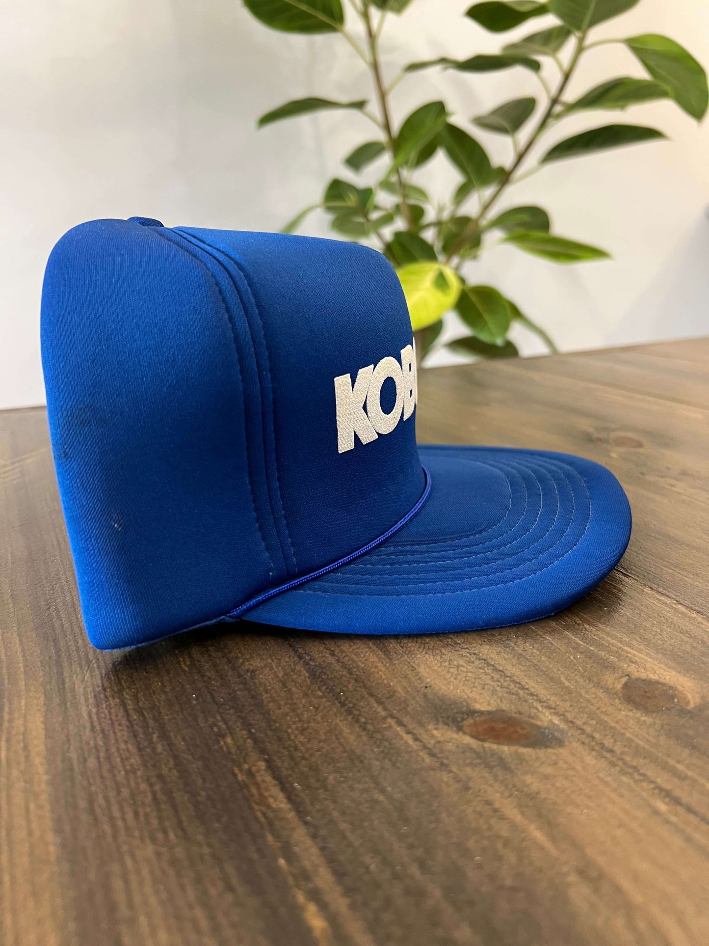(O/S) 90s Blue Trucker Hat