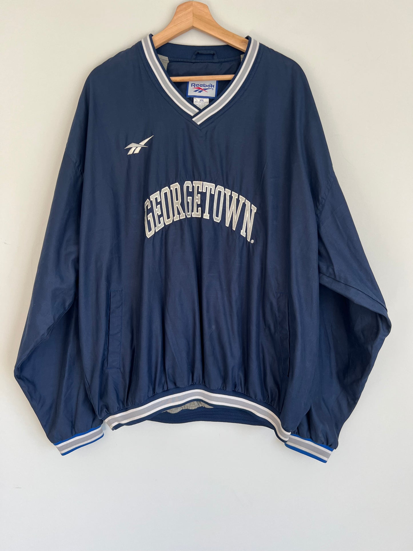 (XXL) Vintage Georgetown Hoyas Reebok Light Jacket