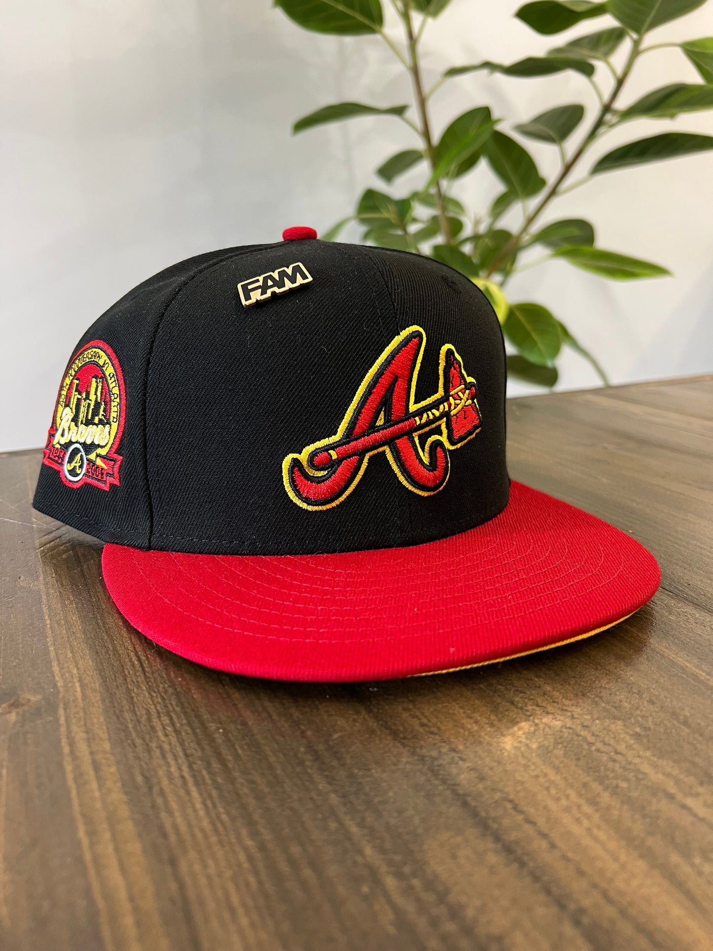 (7 1/2) New Era Atlanta Braves Fitted Hat