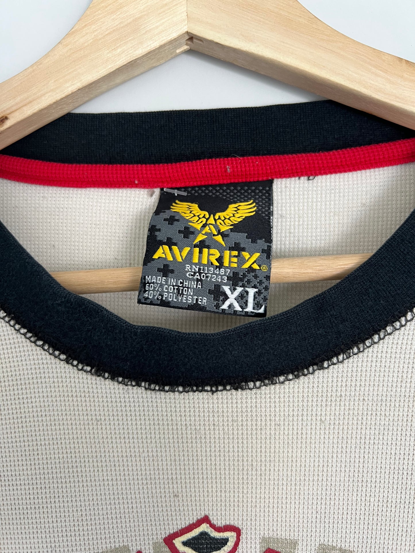 (XL) Y2K Avirex Thermal Longsleeve