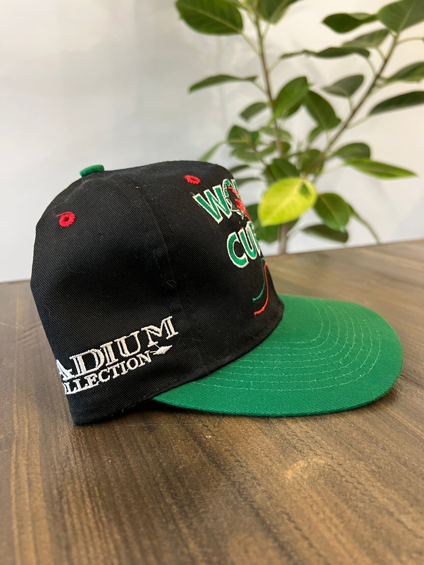(O/S) 90s Logo Athletic World Cup Hat