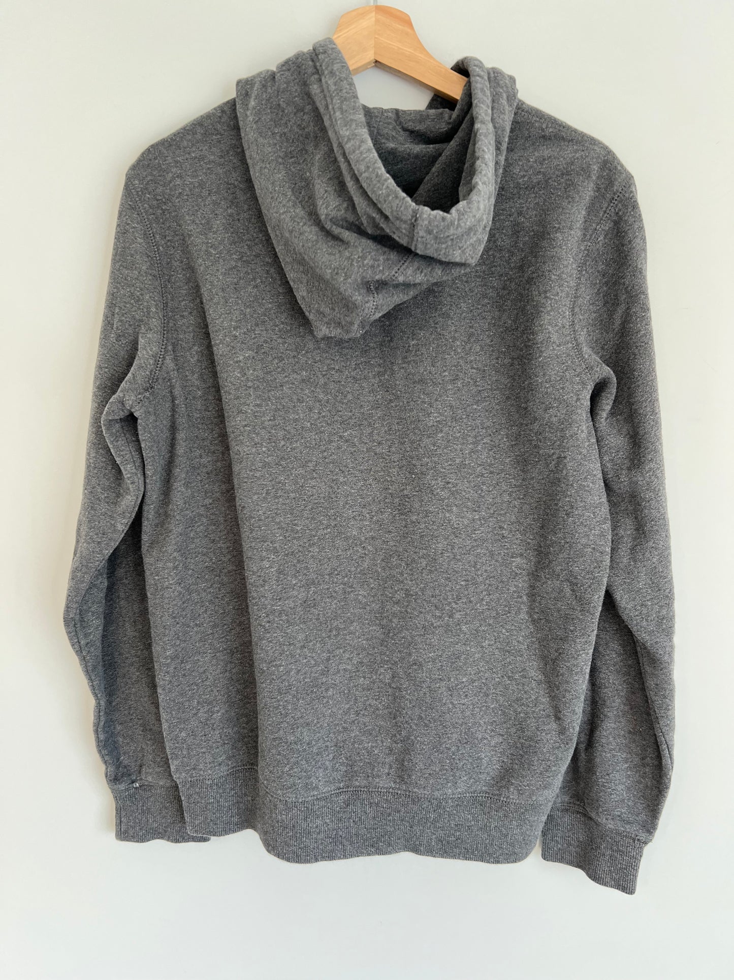 (M) Y2K Nike Grey Zip-Up Hoodie