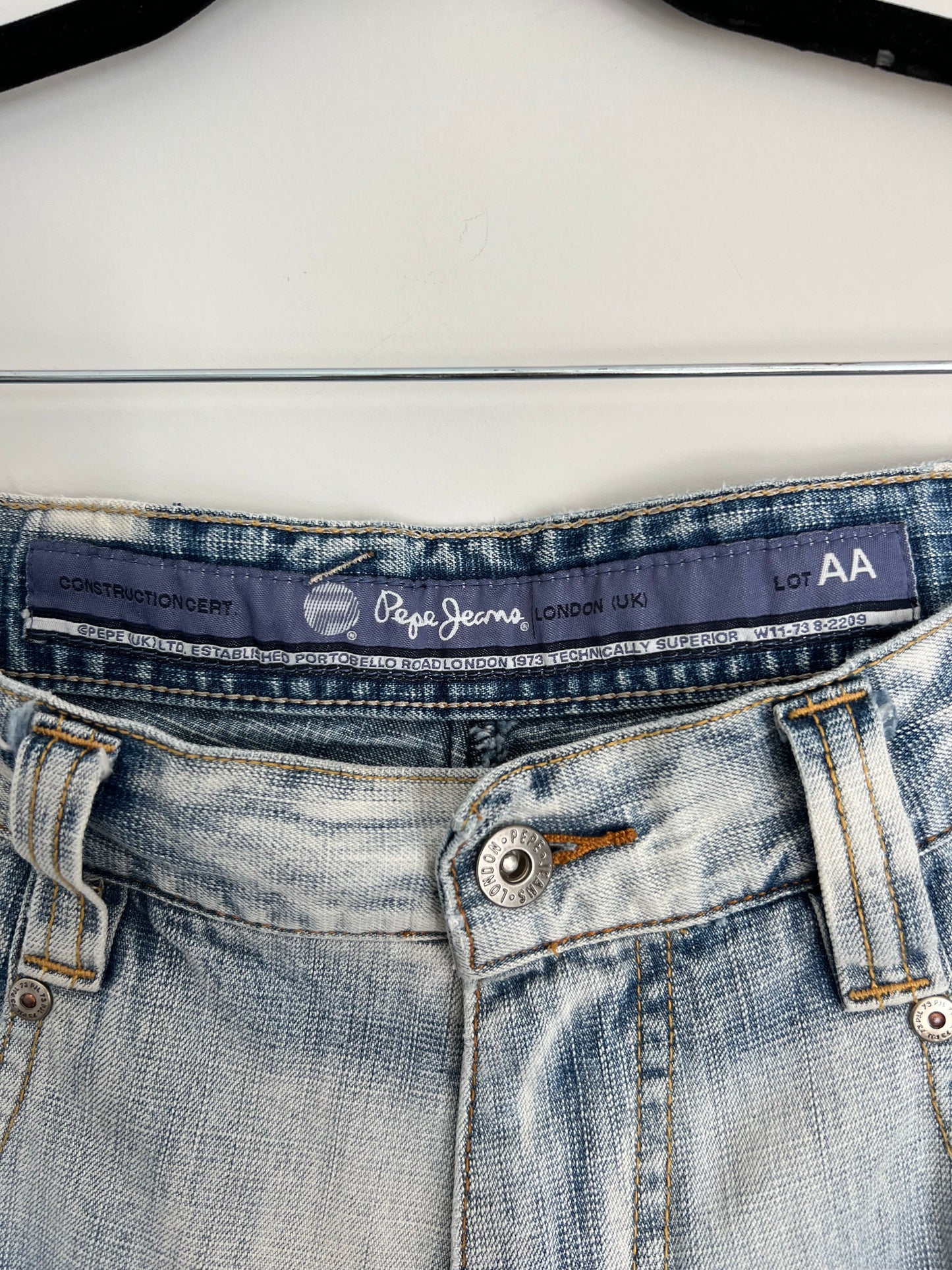 (36x33) Y2K Pepe Jeans Baggy Pants