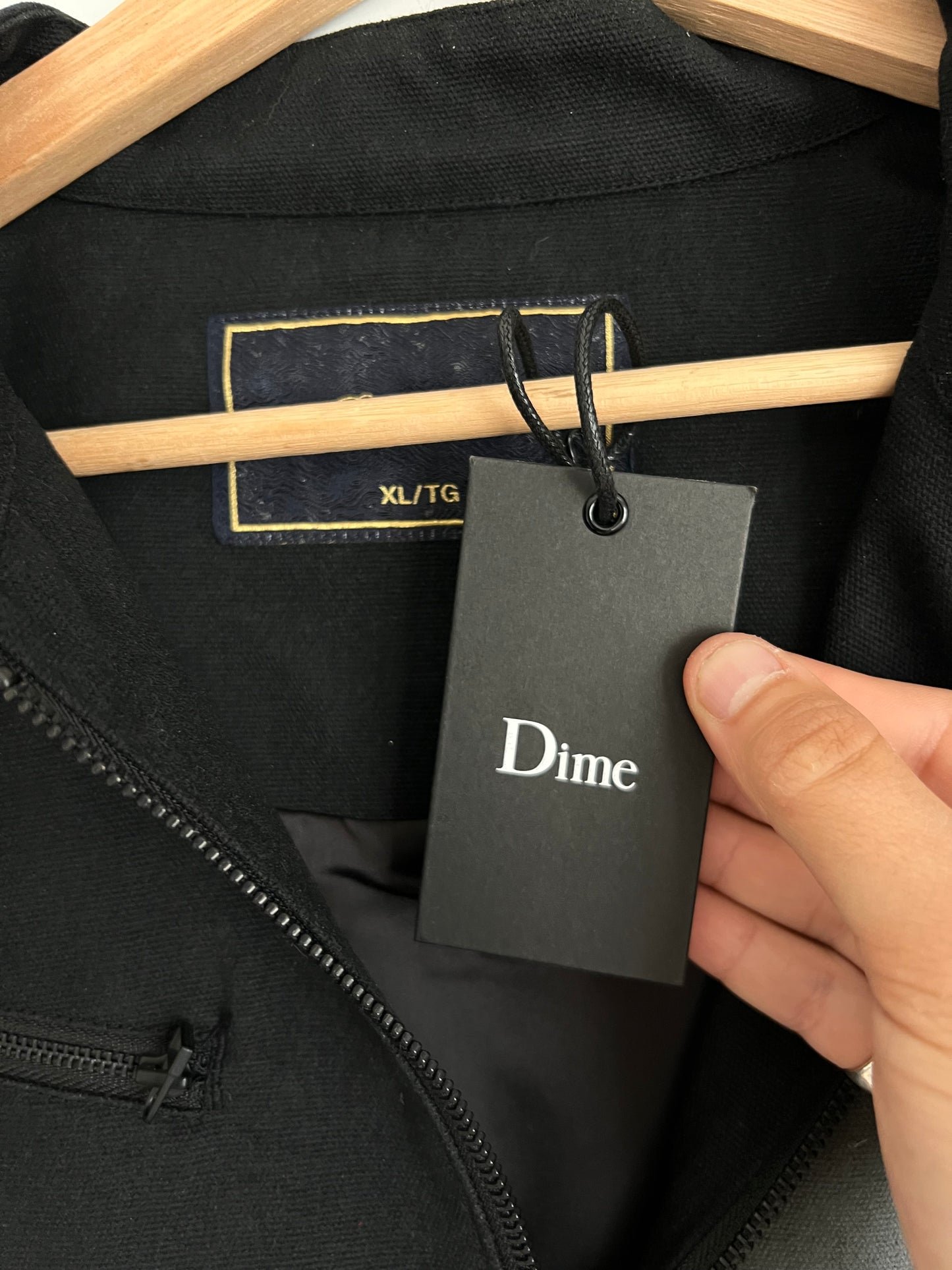 (XL) Brand New Dime Black Moto Jacket