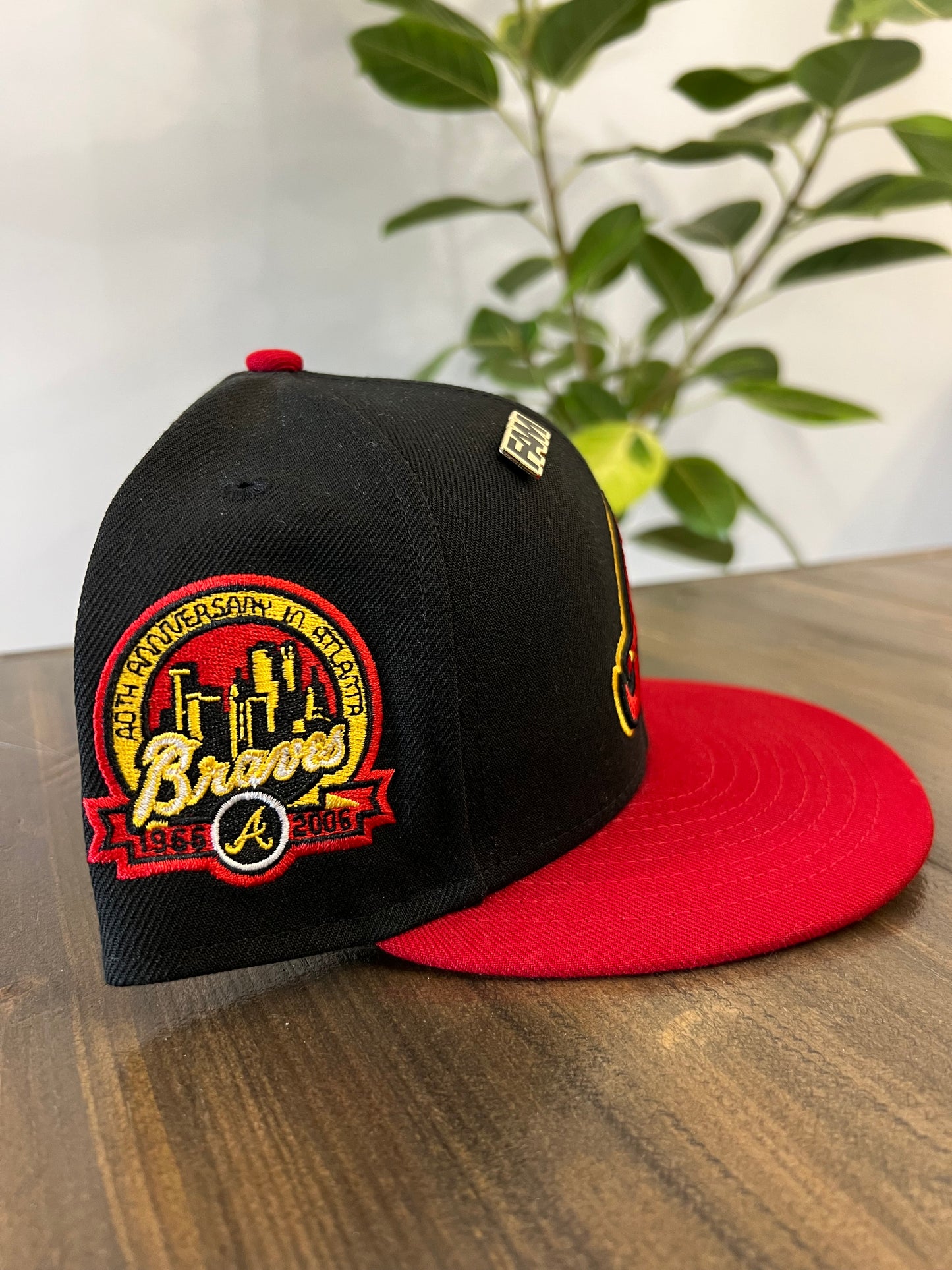 (7 1/2) New Era Atlanta Braves Fitted Hat