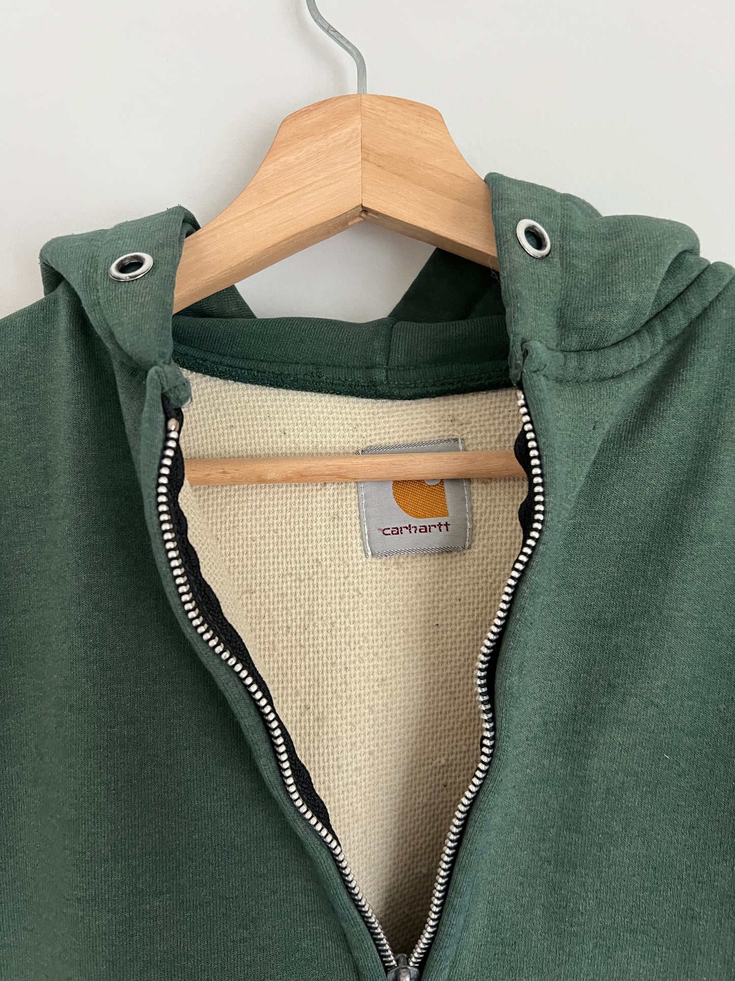 (M) Vintage Carhartt Heavyweight Zip-Up Hoodie