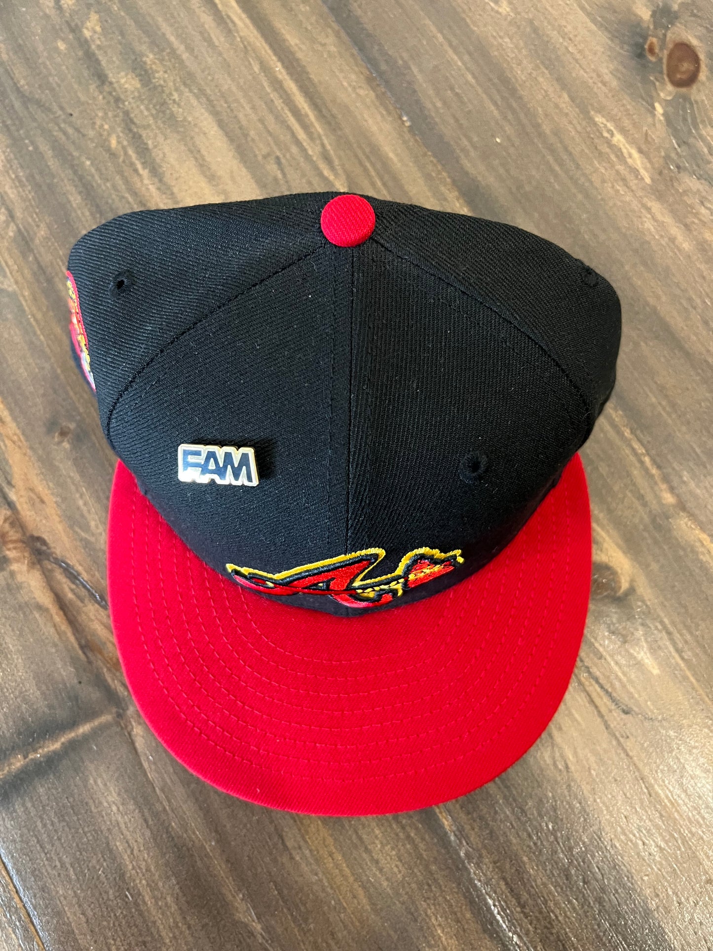 (7 1/2) New Era Atlanta Braves Fitted Hat