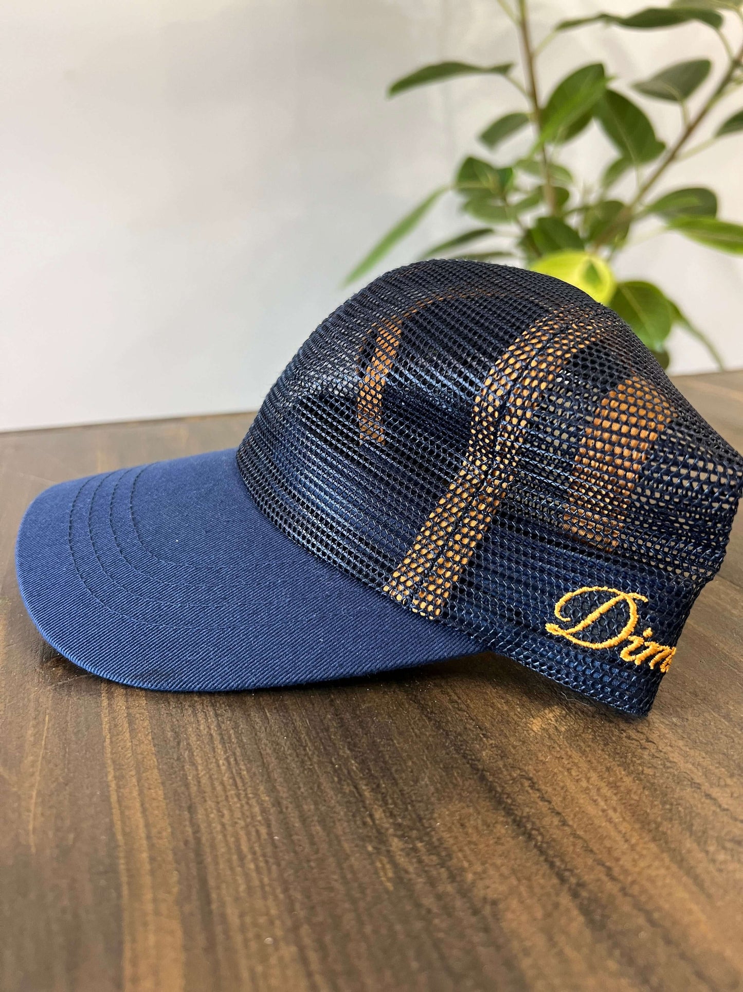 (O/S) Dime Navy Mesh Hat