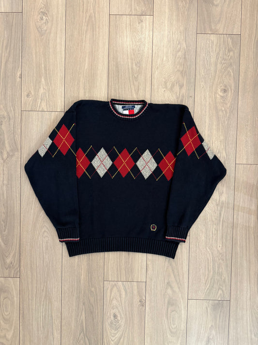 (XL) 90s Tommy Hilfiger Knit Sweater