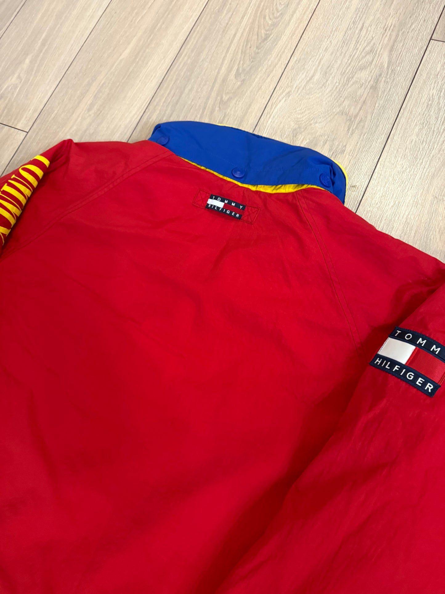 (XXL) Vintage 90s Tommy Hilfiger Bomber Jacket