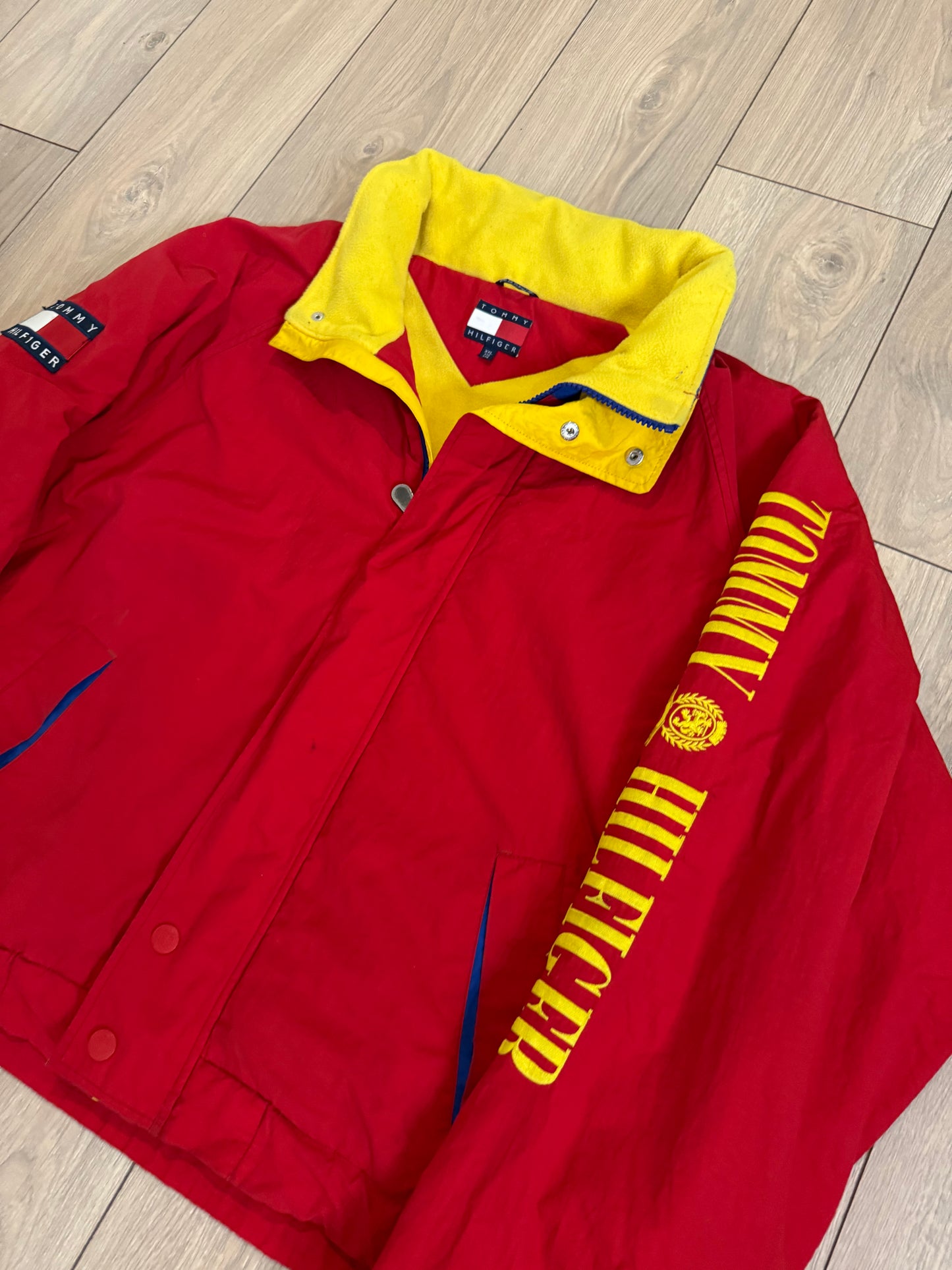 (XXL) Vintage 90s Tommy Hilfiger Bomber Jacket