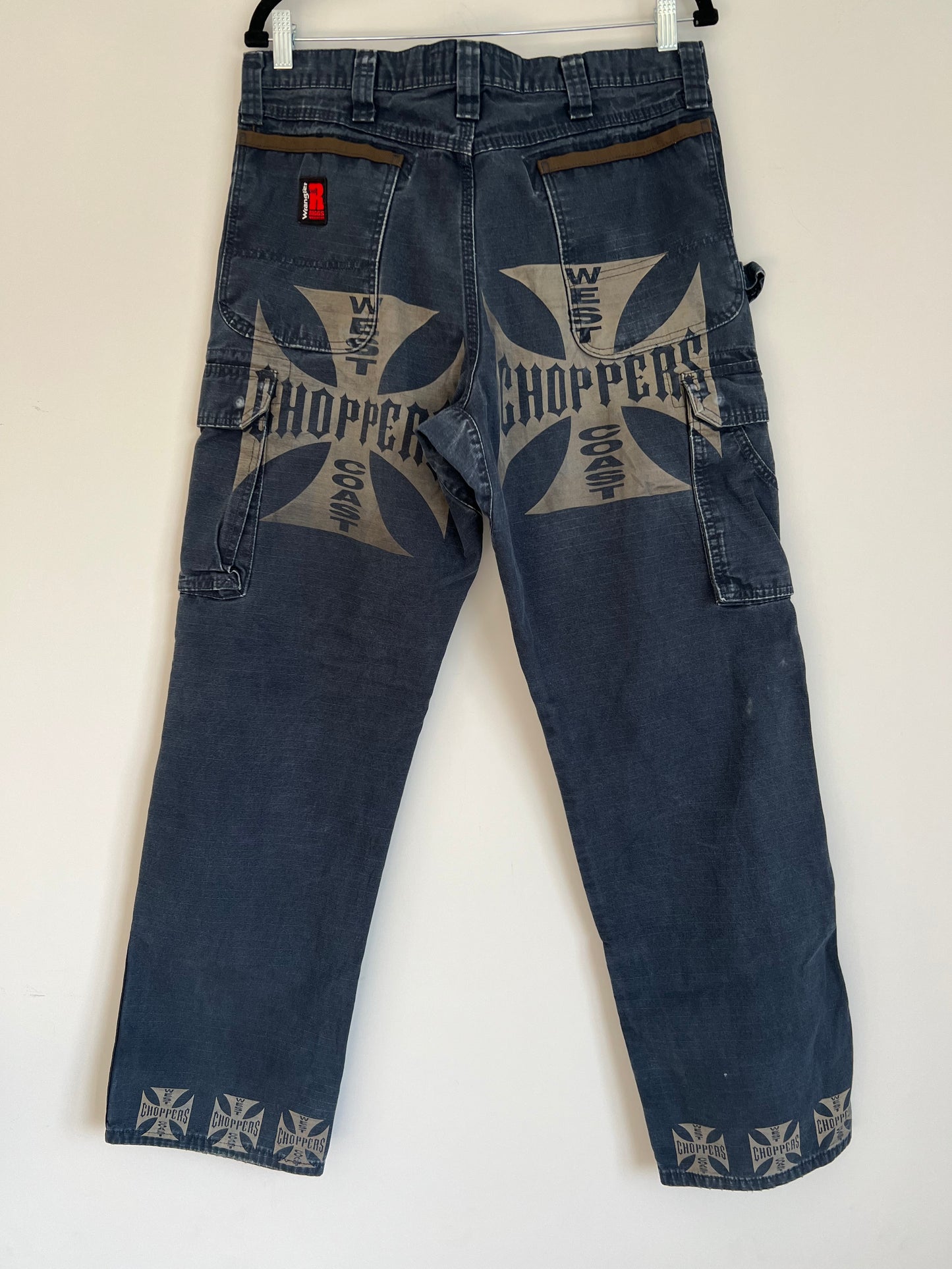 (34x32) Vintage Wrangler Custom Choppers Pants