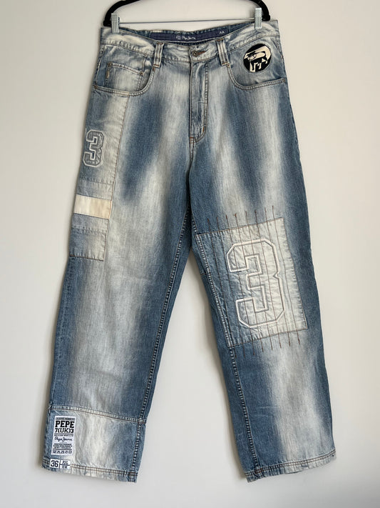 (36x33) Y2K Pepe Jeans Baggy Pants