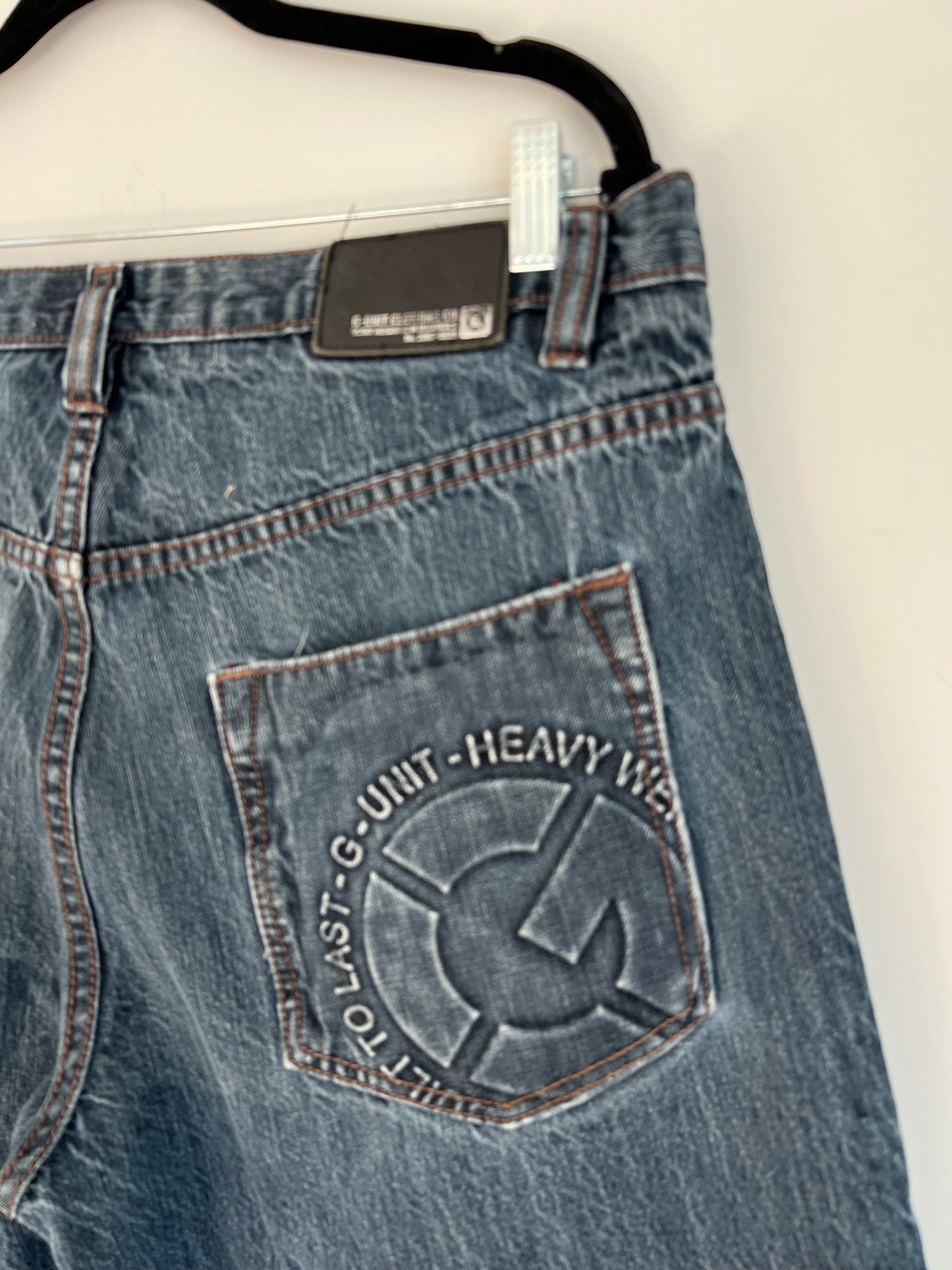 (34) Y2K G-Unit Baggy Jorts