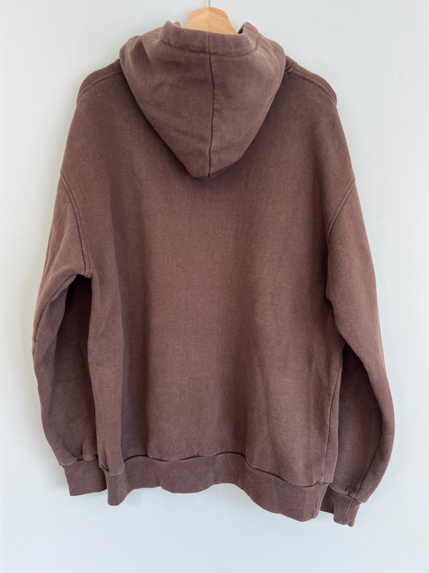 (L) Vintage Brown Champion Hoodie