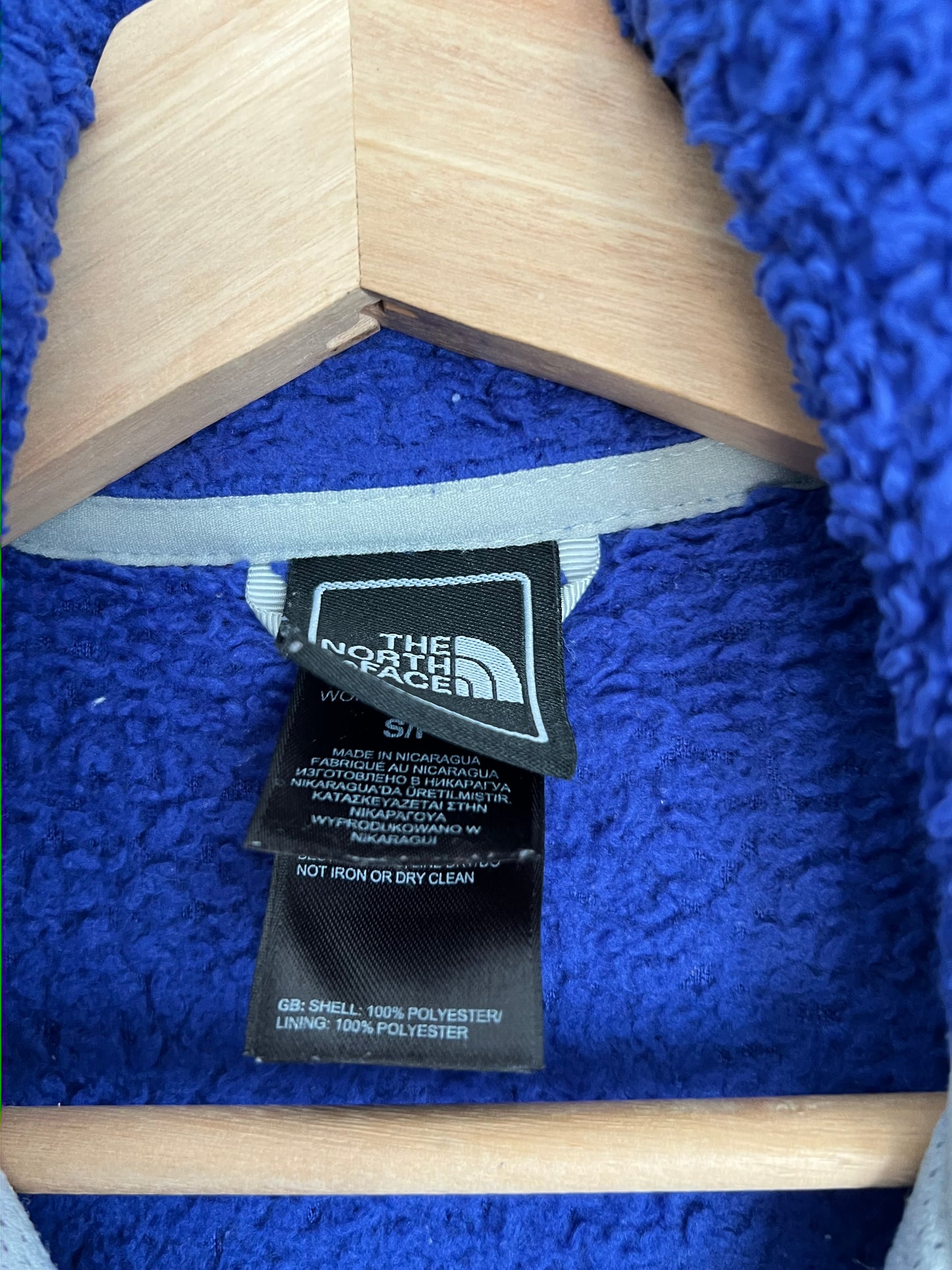 (S) Women’s The North Face Blue Fleece