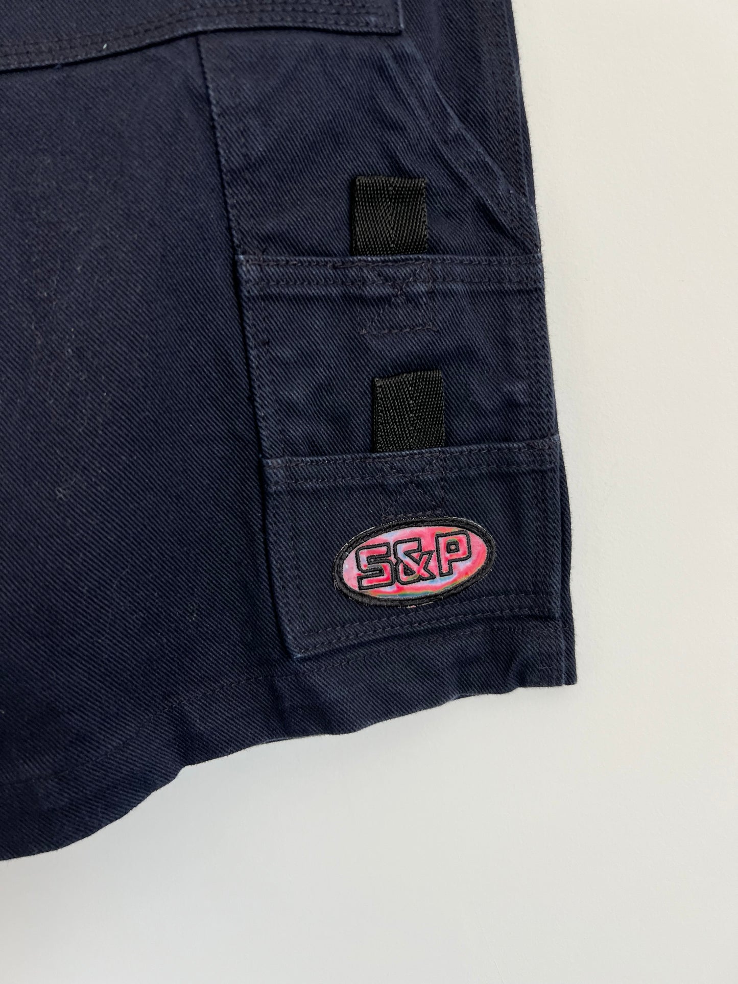 (30) Y2K SouthPole Navy Baggy Jorts