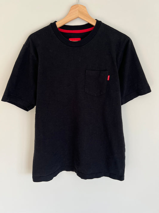 (M) Supreme Pocket T-Shirt Black