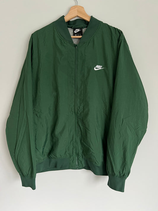 (XL) Y2K Nike Forest Green Windbreaker