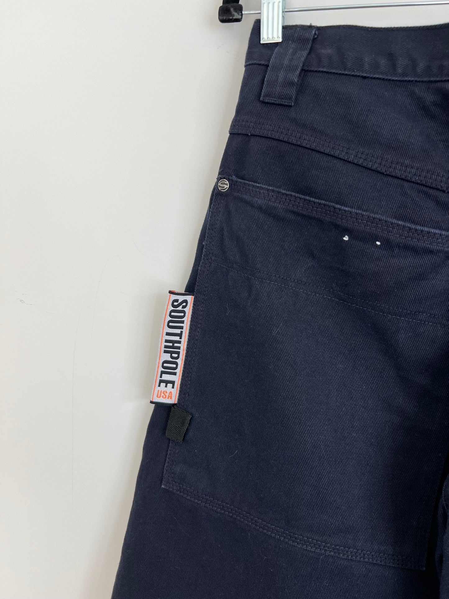 (30) Y2K SouthPole Navy Baggy Jorts