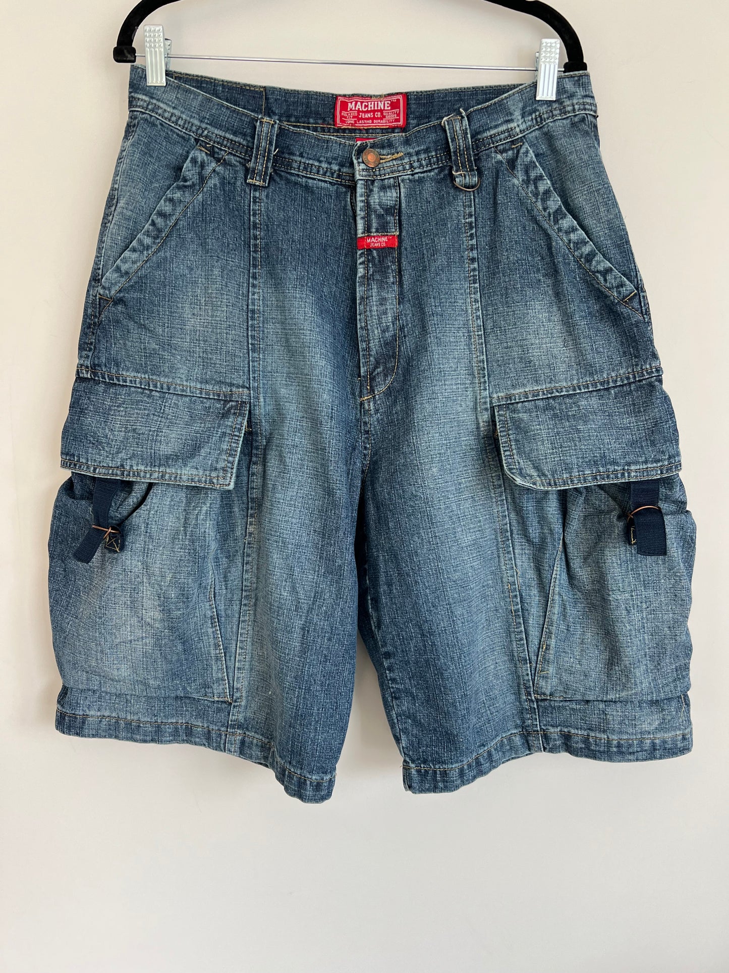 (36) Y2K Machine Baggy Jorts