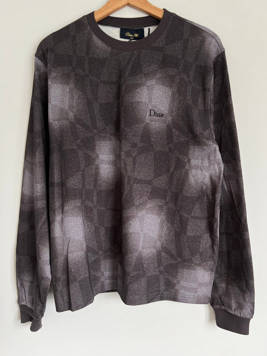 (M) Dime Abstract L/S T-Shirt