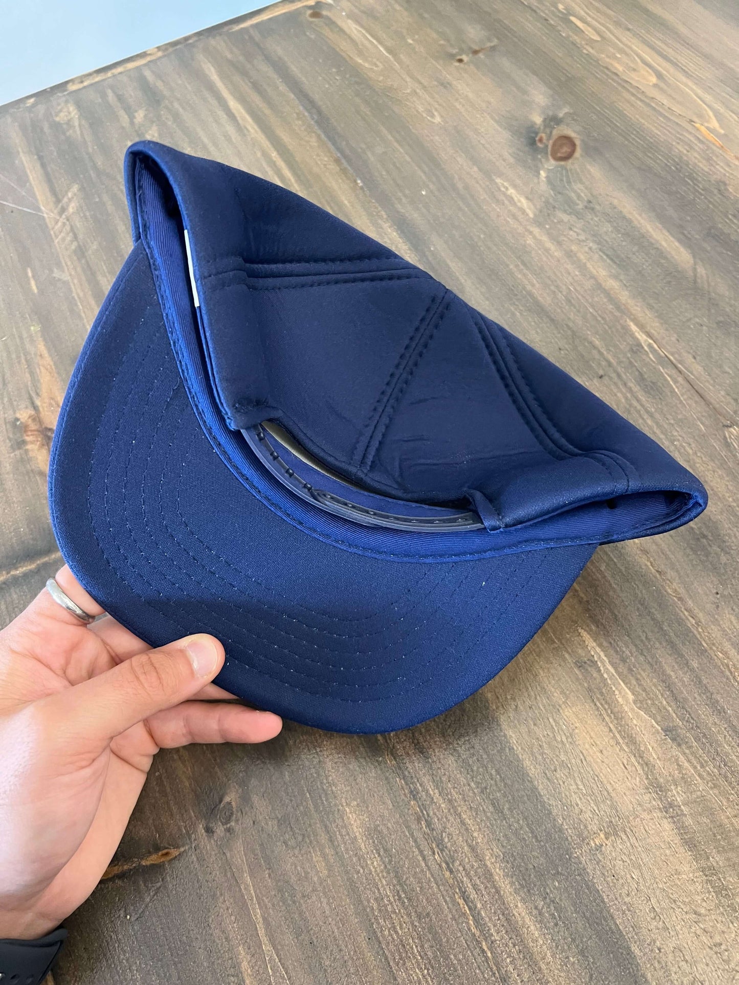 (O/S) 90s Navy Trucker Hat