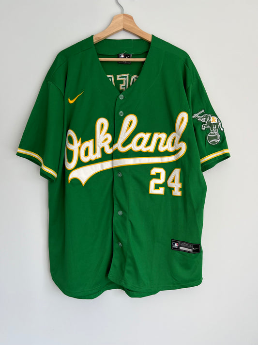 (L) Oakland Athletics Nike Jersey