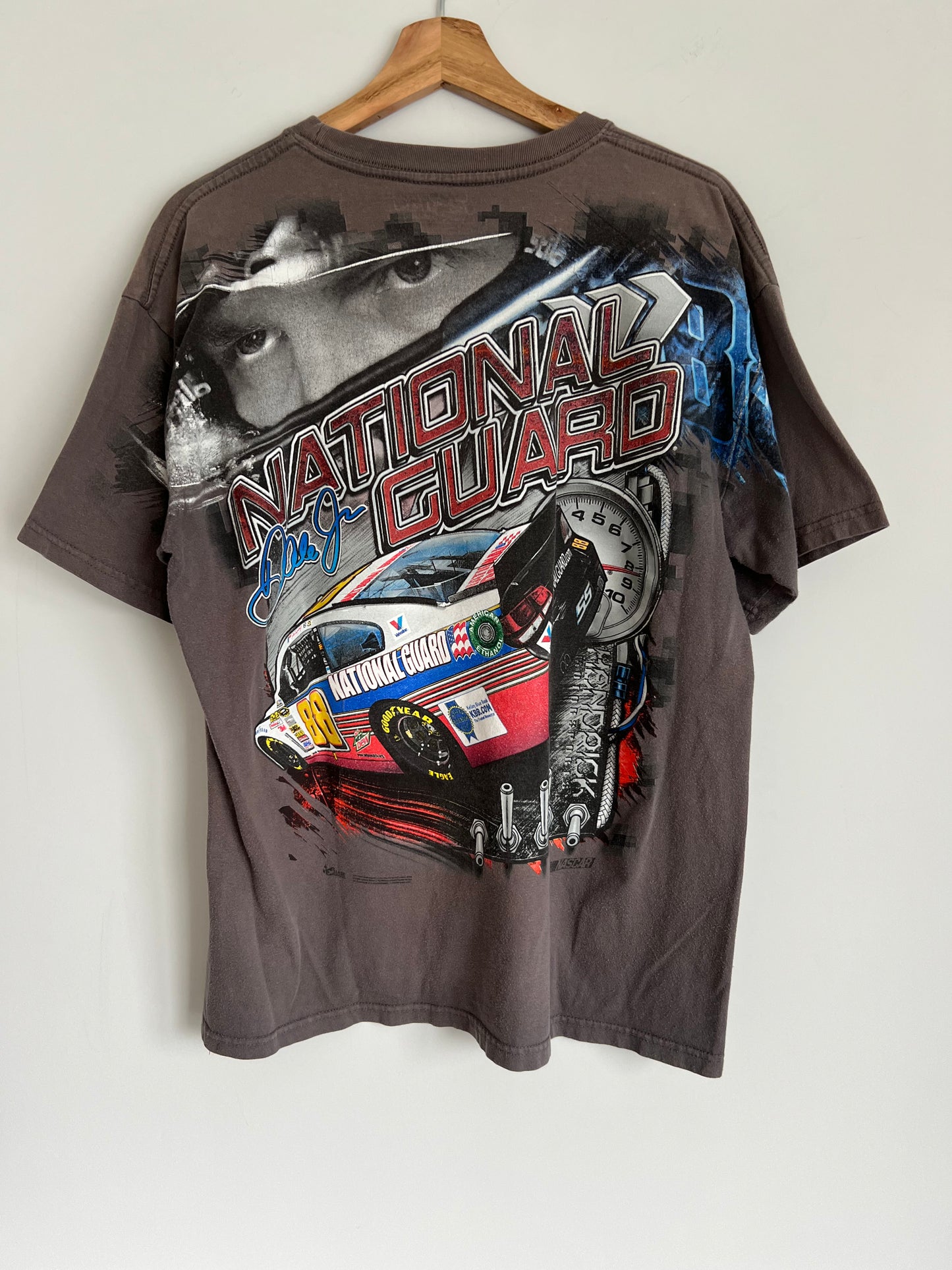 (L) Y2K Dale Jr. Nascar T-Shirt