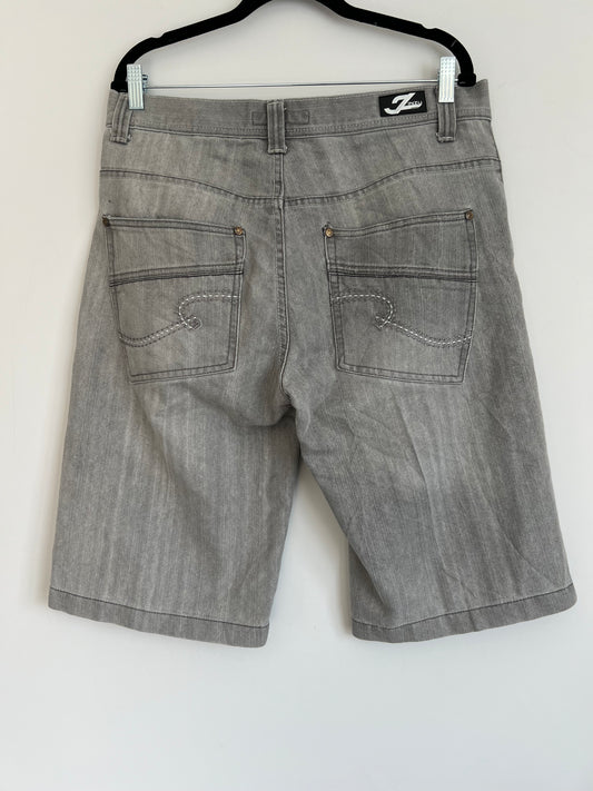 (34) Y2K Grey Jorts