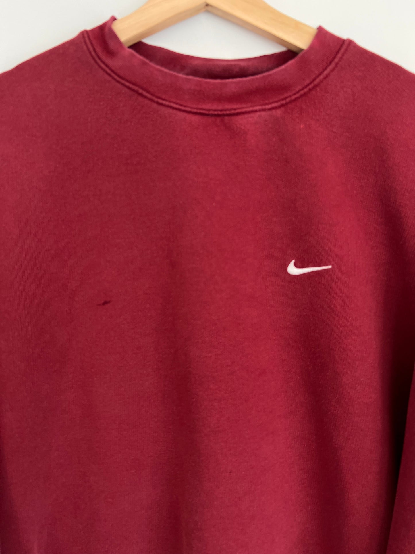 (L) Y2K Nike Mini Swoosh Sweatshirt