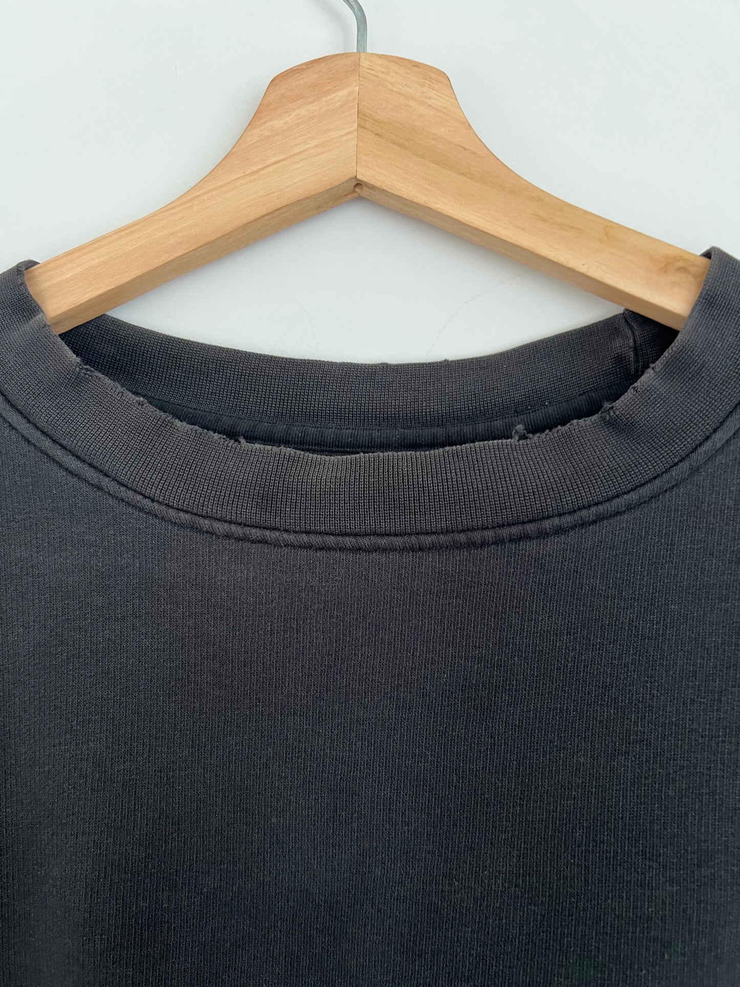 (XL) Y2K Nike Mini Swoosh Black Sweatshirt