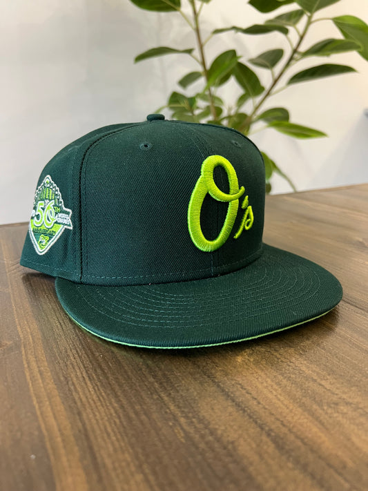 (7 1/2) New Era Baltimore Orioles Fitted Hat