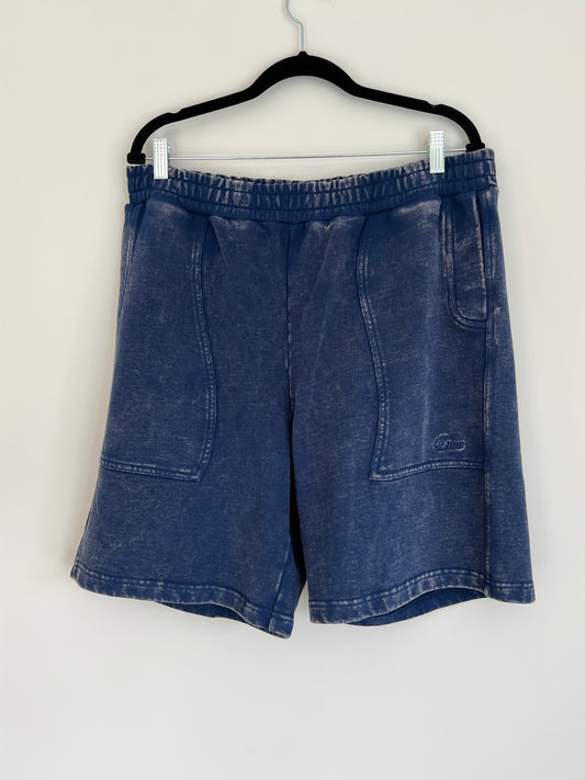 (L) Dime Navy Washed Shorts