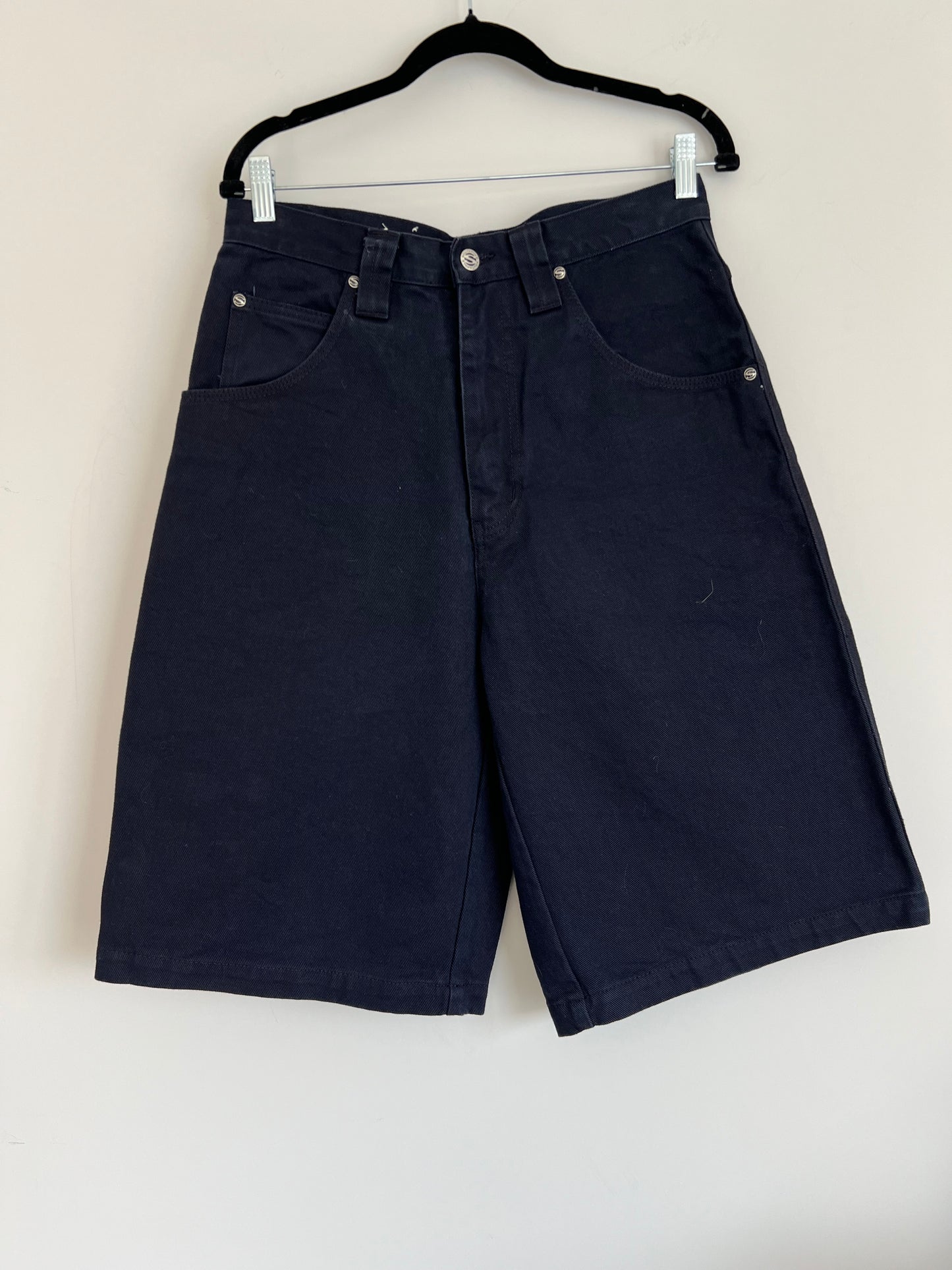 (30) Y2K SouthPole Navy Baggy Jorts