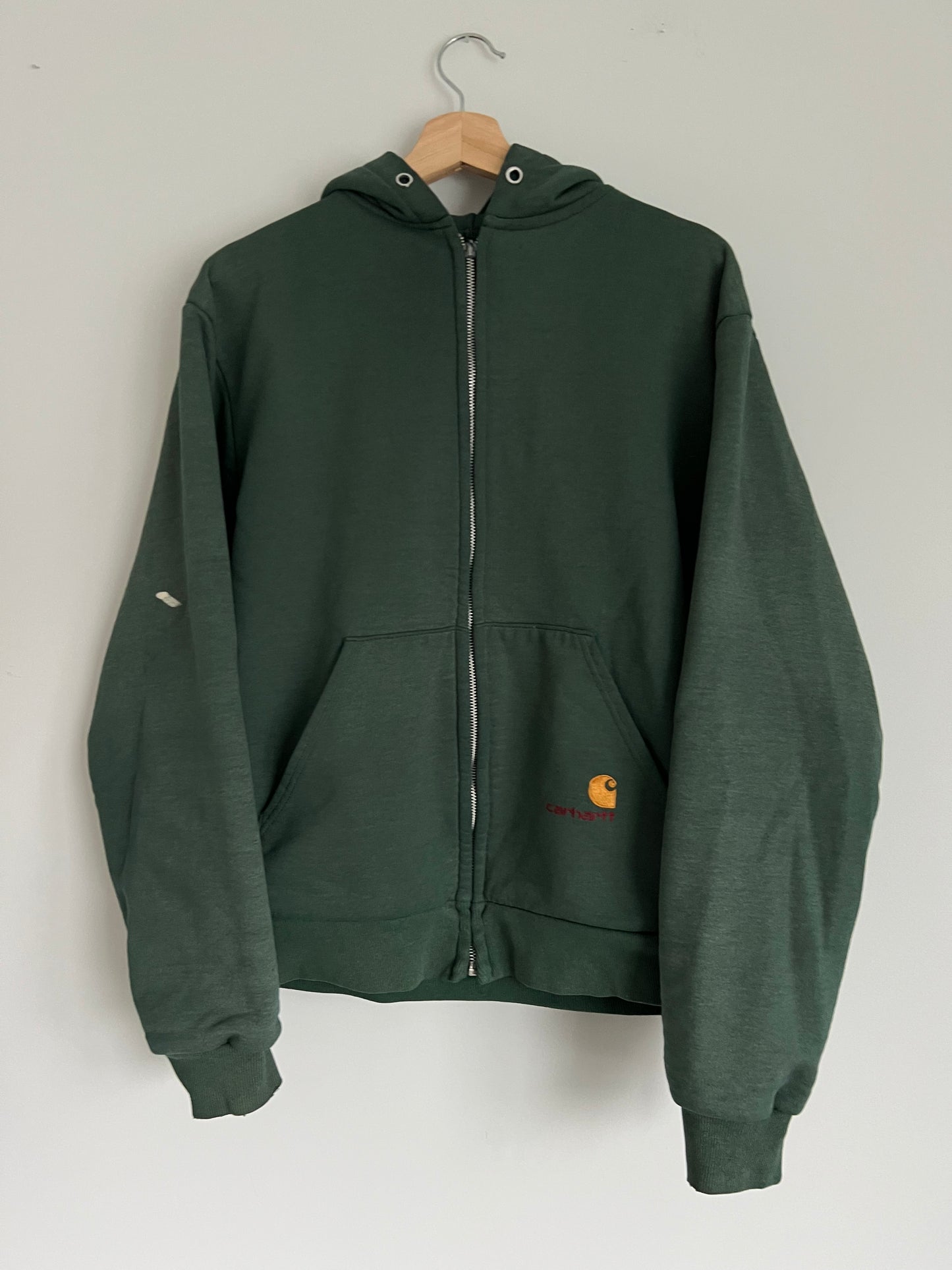 (M) Vintage Carhartt Heavyweight Zip-Up Hoodie