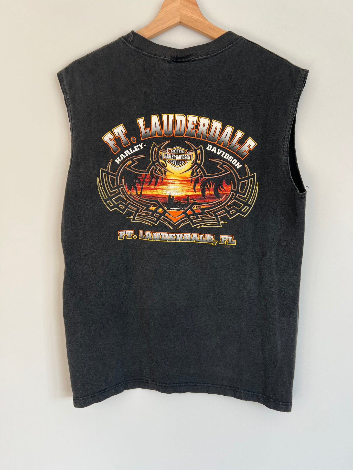 (M) Vintage Harley Davidson Florida Tank