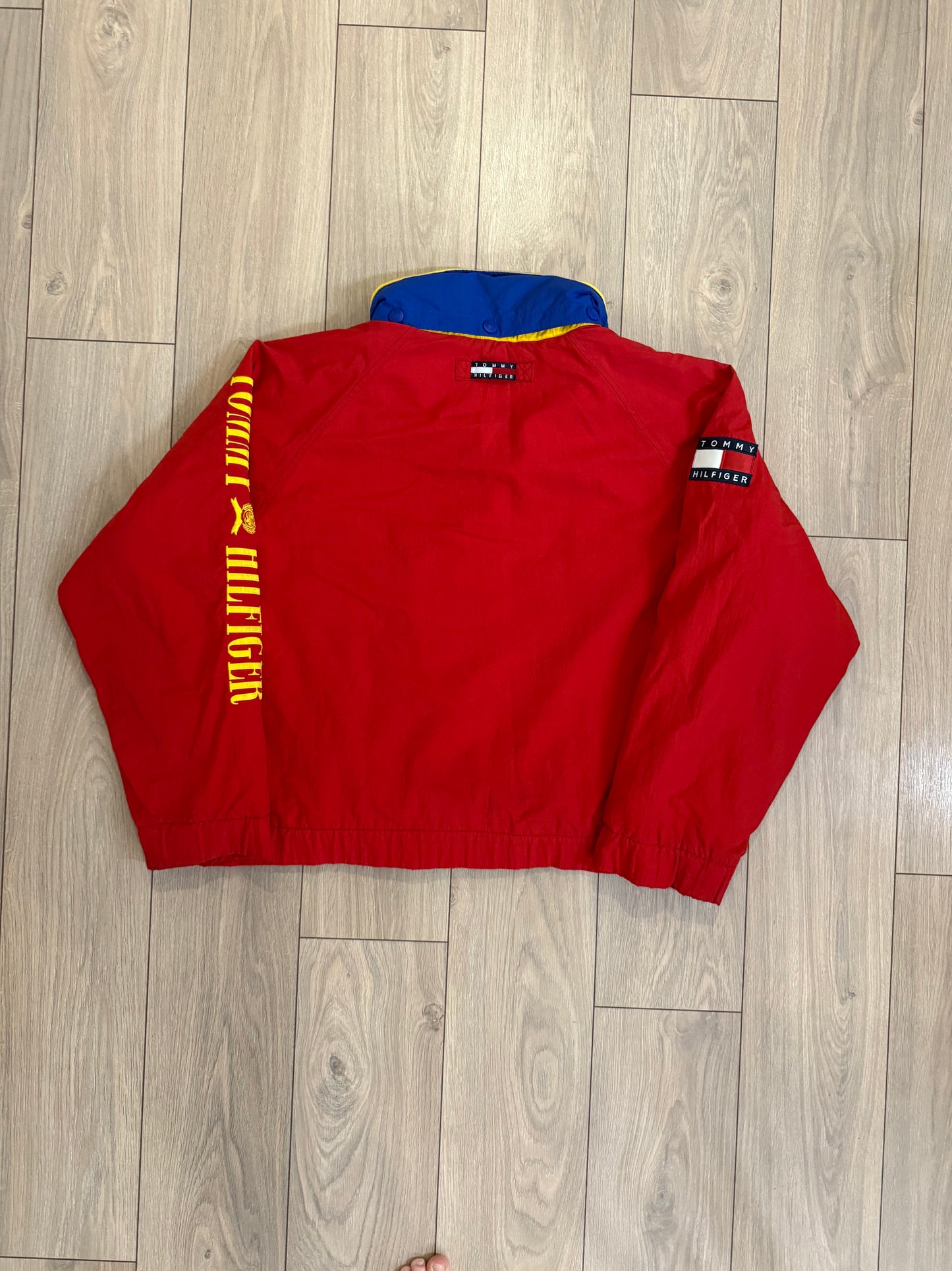 (XXL) Vintage 90s Tommy Hilfiger Bomber Jacket