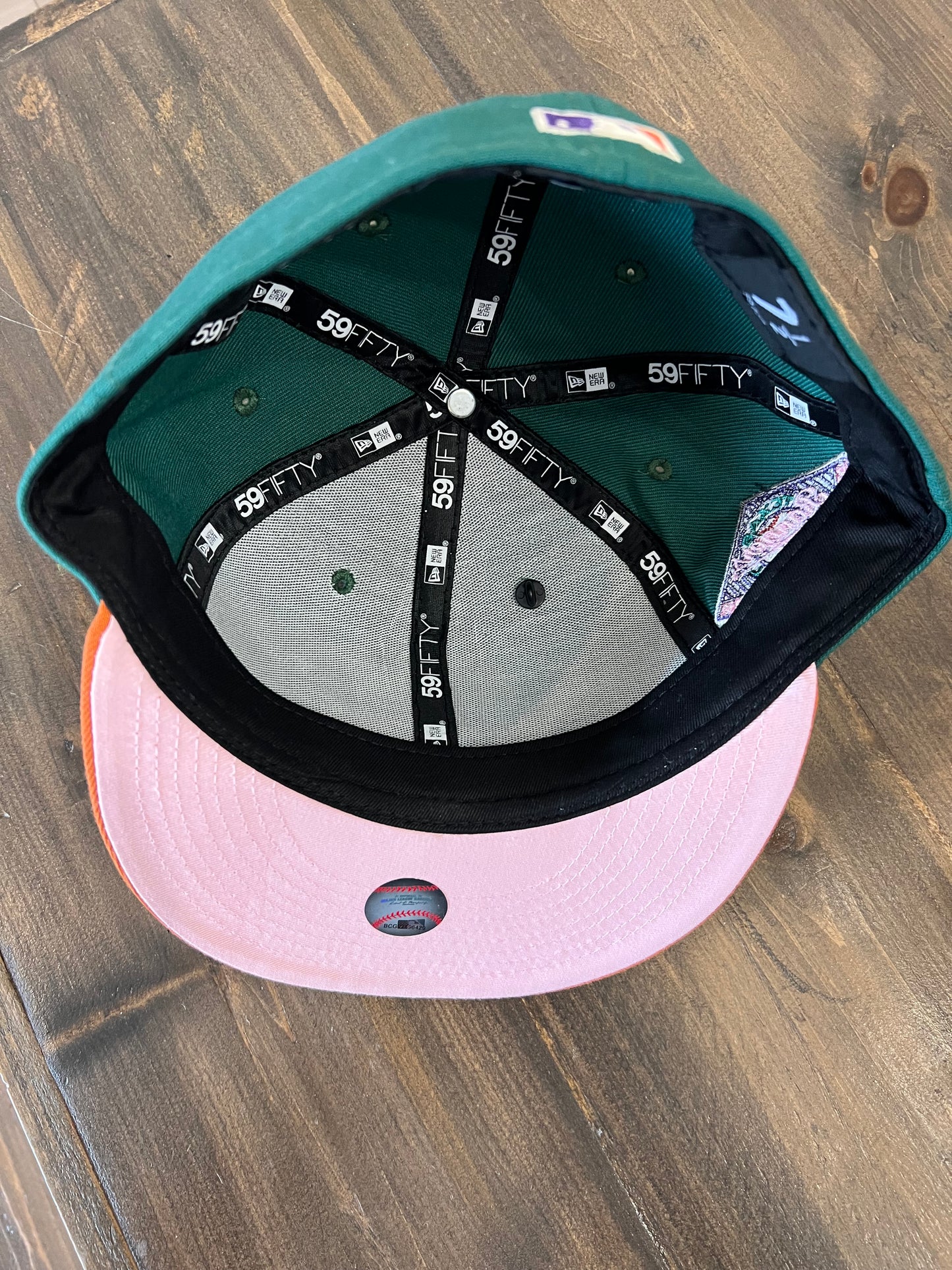 (7 1/2) New Era Texas Rangers Fitted Hat