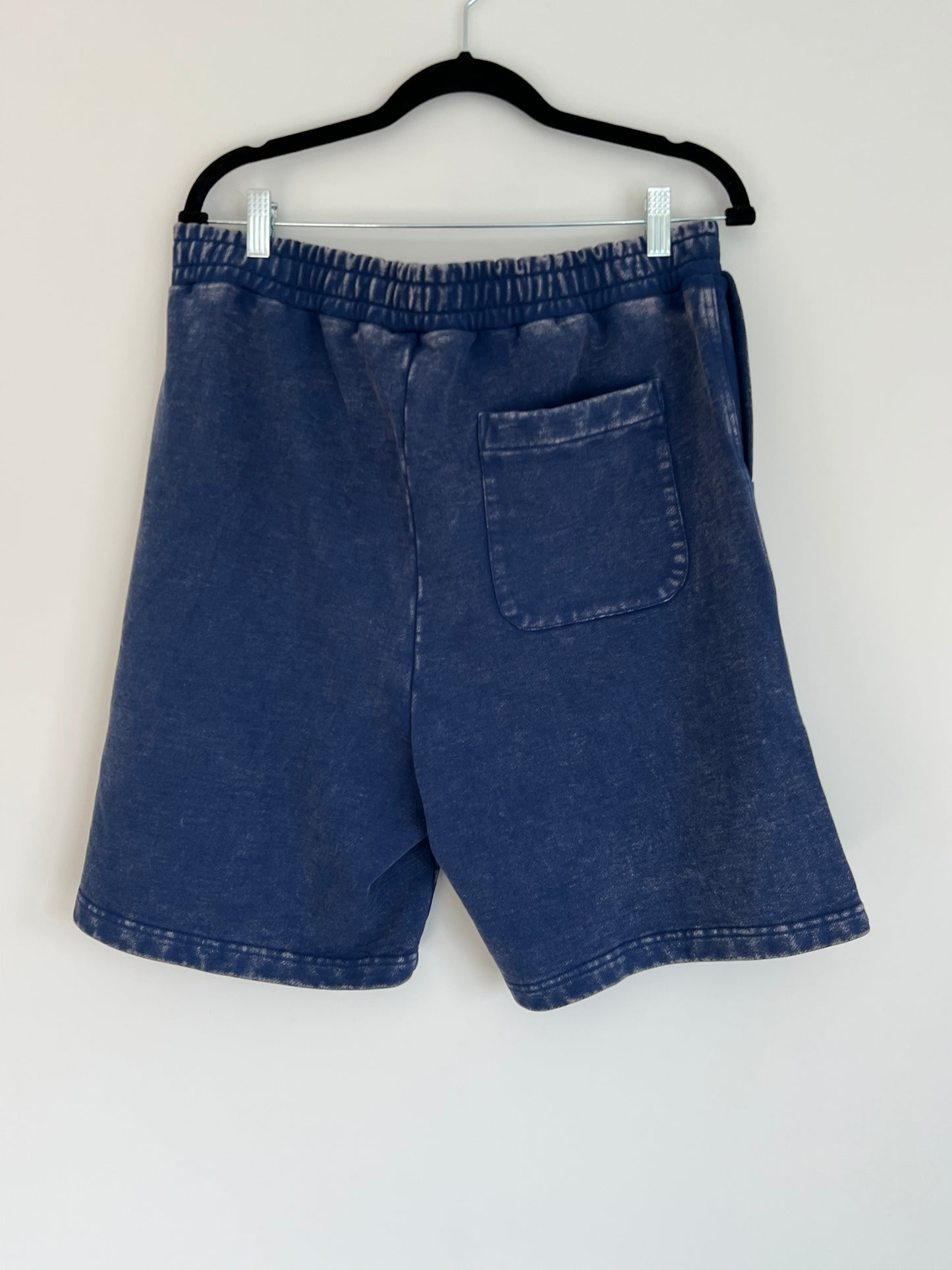 (L) Dime Navy Washed Shorts